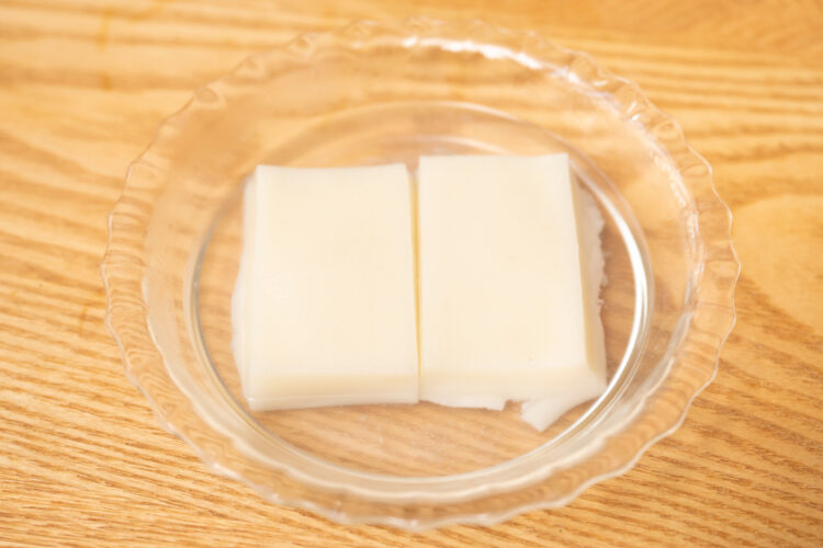 餅が柔らかくなる